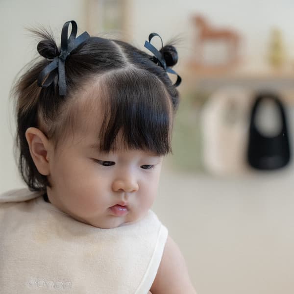 Absorbent Terry Bib in Cream